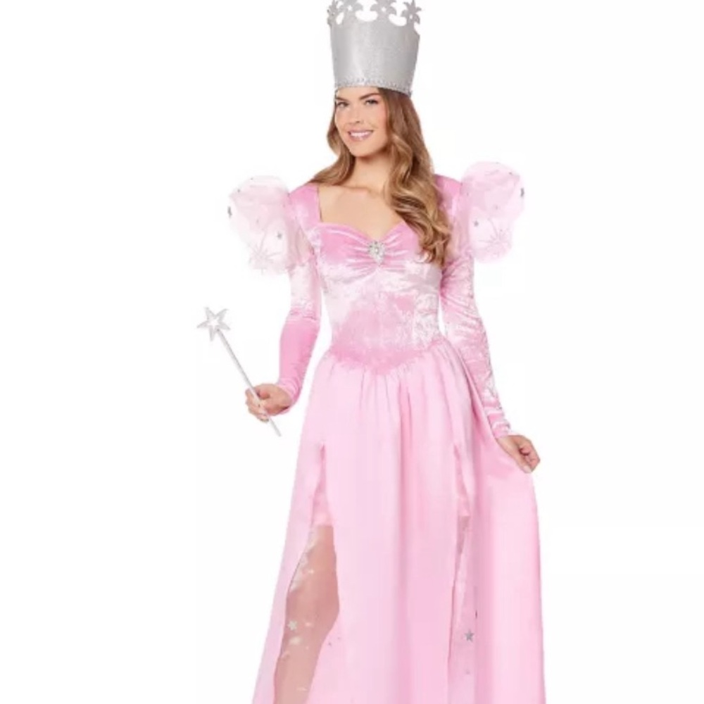 Adult Glinda the Good Witch Costume - Large L - Wizard of Oz